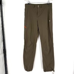 Rab Vertex Pants Green Hiking Outdoor Performance Camp Gorpcore Men Size 32x32